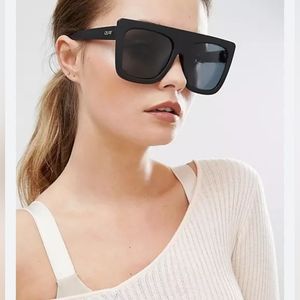 Quay Australia Cafe Racer Matte Black Sunglasses